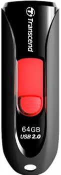 USB-накопитель Transcend 2.0 JetFlash 590 32GB (Black)