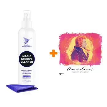 V/A Amadeus The Best Of Mozart LP + Спрей для очистки LP с микрофиброй 250мл Набор