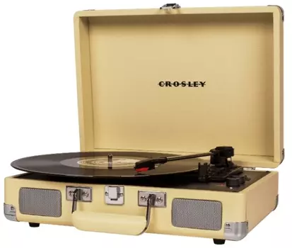 Виниловый проигрыватель Crosley Cruiser Deluxe Fawn c Bluetooth [CR8005D-FW]