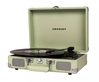 Виниловый проигрыватель Crosley Cruiser Deluxe Mint c Bluetooth [CR8005D-MT]