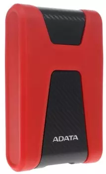 Внешний жесткий диск ADATA DashDrive HDD HD650 2TB USB 3.1 (красный)