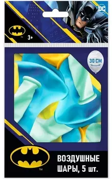 Воздушные шарики Batman (30 см, 5 шт)