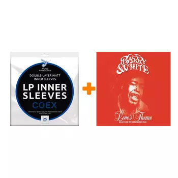 WHITE BARRY Love`s Theme The Best Of The 20th Century Records Singles 2LP + Конверты внутренние COEX для грампластинок 12" 25шт Набор