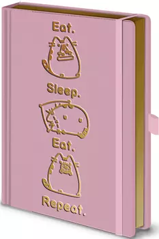 Записная книжка Pusheen: Eat. Sleep. Eat. Repeat.