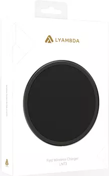 Зарядное устройство Lyambda LNT3-BK беспроводное (черный)