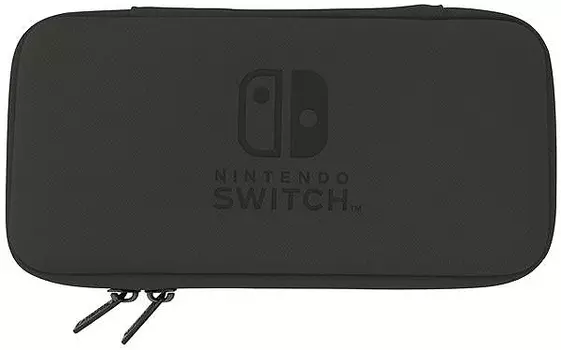 Защитный чехол Hori Slim tough pouch для Nintendo Switch Lite (черный / желтый)