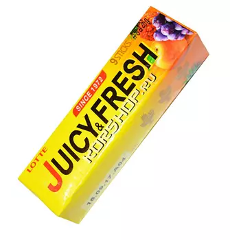 Жевательная резинка Lotte Juice Fresh