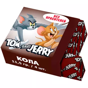 Жевательные конфеты Tom And Jerry Вкус колы (11,5г)