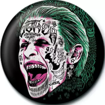 Значок DC Comics: Suicide Squad – Joker Tattoo