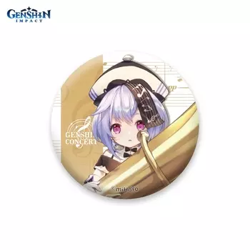 Значок Genshin Impact: Concert Melodies – Of An Endless Journey Qiqi Can Badge