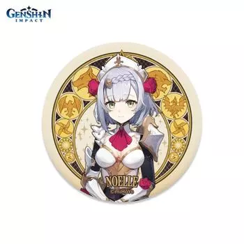 Значок Genshin Impact: Mondstadt Can Badge – Noelle