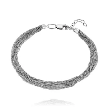 Браслет из белого золота 585 пробы