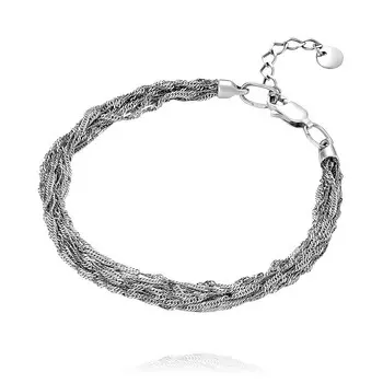 Браслет из белого золота 585 пробы