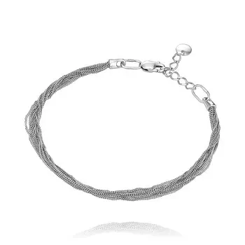 Браслет из белого золота 585 пробы