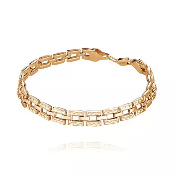 Браслет из красного золота 585 пробы