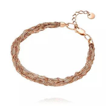 Браслет из красного золота 585 пробы