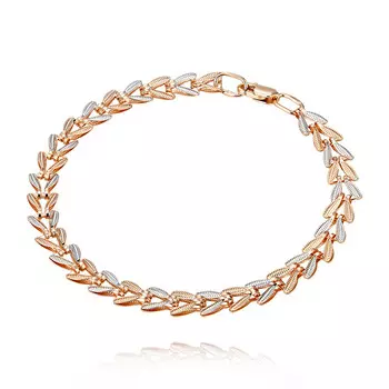 Браслет из красного золота 585 пробы