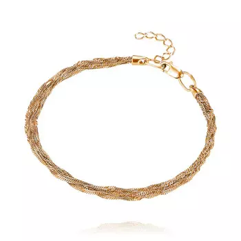 Браслет из красного золота 585 пробы