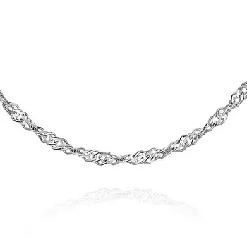 Цепь из белого золота 585 пробы