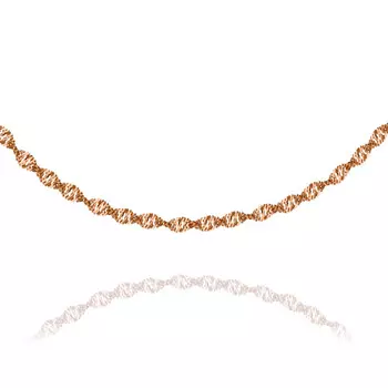 Цепь из красного золота 585 пробы