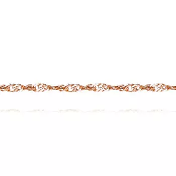 Цепь из красного золота 585 пробы
