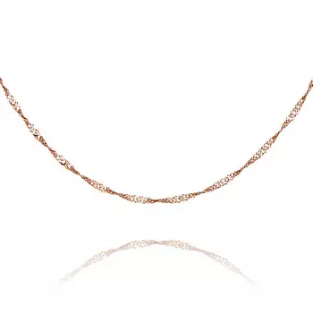 Цепь из красного золота 585 пробы