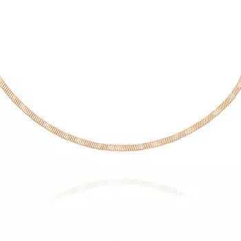 Цепь, плетение Шнурок