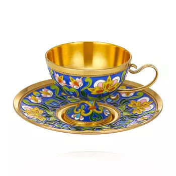 Чашка из серебра 925