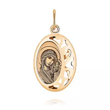 Икона из красного золота 585 пробы