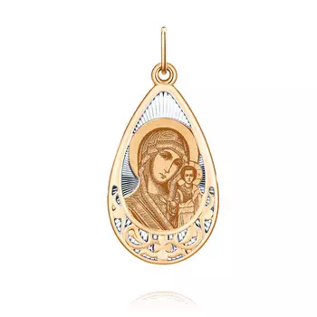 Икона из красного золота 585 пробы