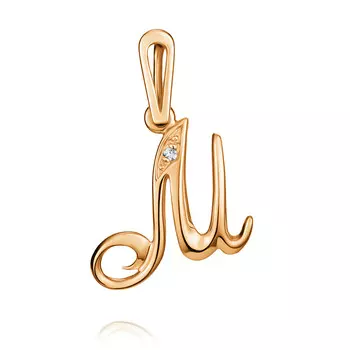 Подвеска Буква М