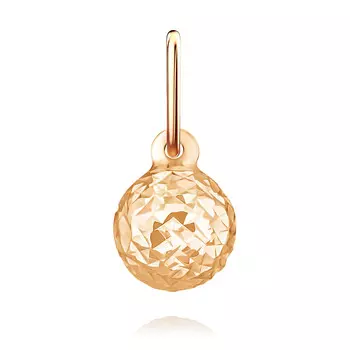 Подвеска из красного золота 585 пробы