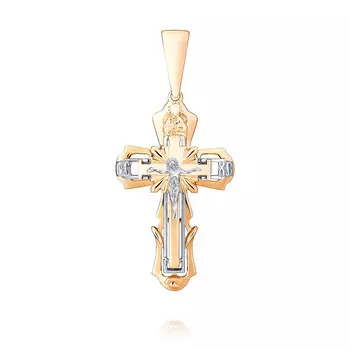 Подвеска из красного золота 585 пробы