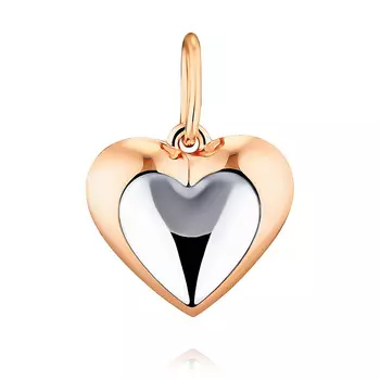 Подвеска из красного золота 585 пробы