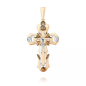 Подвеска из красного золота 585 пробы