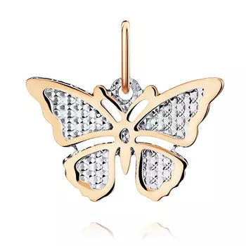 Подвеска из красного золота 585 пробы