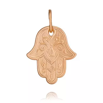 Подвеска из красного золота 585 пробы