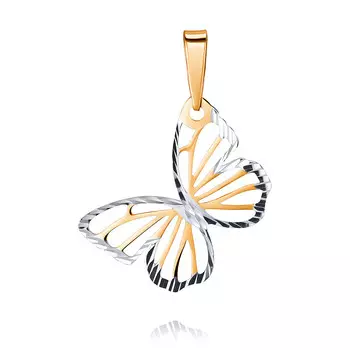 Подвеска из красного золота 585 пробы