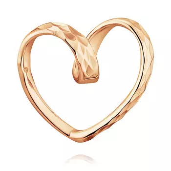 Подвеска из красного золота 585 пробы