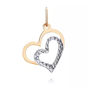 Подвеска из красного золота 585 пробы