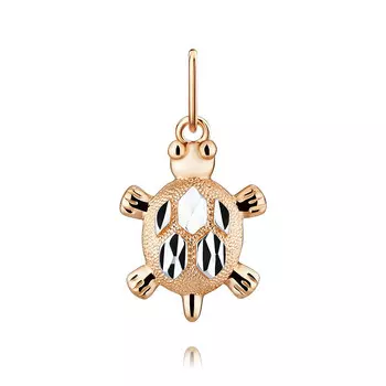 Подвеска из красного золота 585 пробы