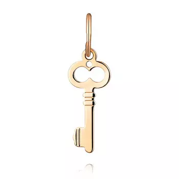 Подвеска из красного золота 585 пробы