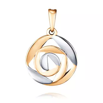 Подвеска из красного золота 585 пробы