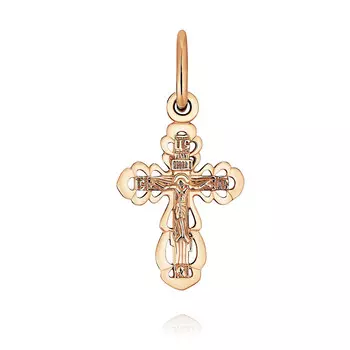 Подвеска Крест из золота 585 пробы