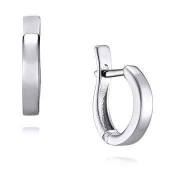 Серьги из белого золота 585 пробы
