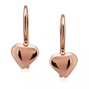 Серьги из красного золота 585 пробы