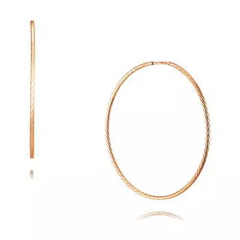 Серьги из красного золота 585 пробы