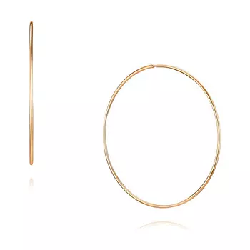 Серьги из красного золота 585 пробы