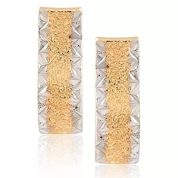 Серьги из красного золота 585 пробы