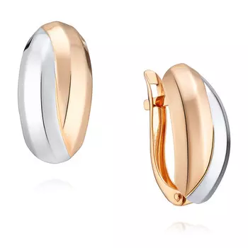 Серьги из красного золота 585 пробы